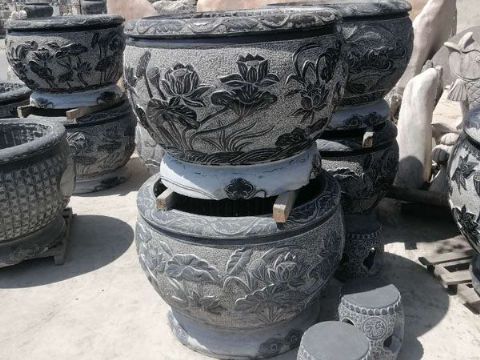 點擊查看詳細(xì)信息<br>標(biāo)題：石缸石花盆 閱讀次數(shù)：2637